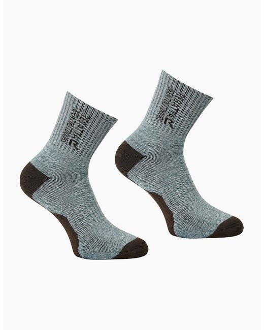 Regatta Blue Ladies Bamboo Crew Socks