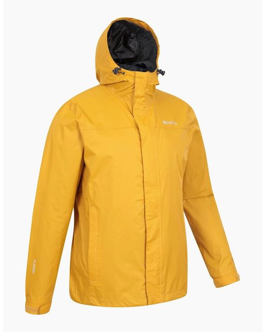 Mountain Warehouse Yellow Torrent Waterproof Jacket for men