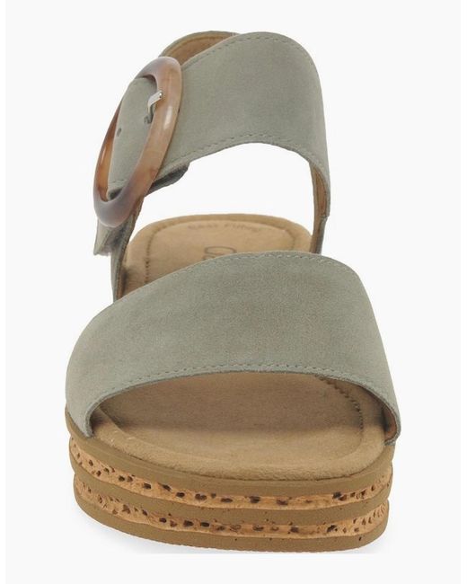 Gabor Metallic Andre Sandals