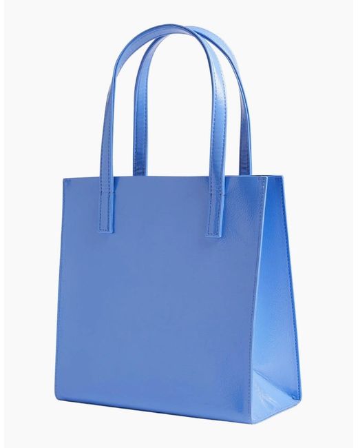 Ted Baker Blue Crinion Crinkle Small Icon Bag