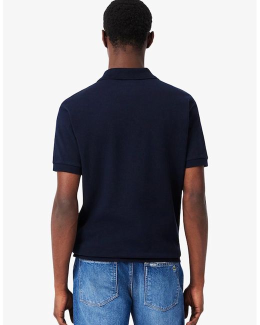 Lacoste Blue Classic Fit L.12.12 Original Polo Shirt for men