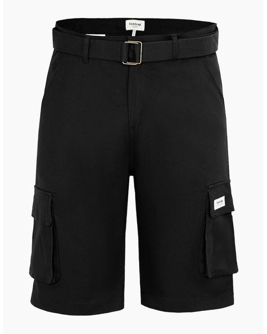 Firetrap Black Cargo Shorts for men