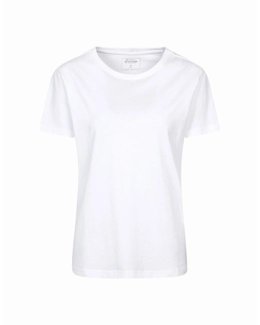 Mountain Warehouse White Ladies Basic Relaxed Fit T-Shirt