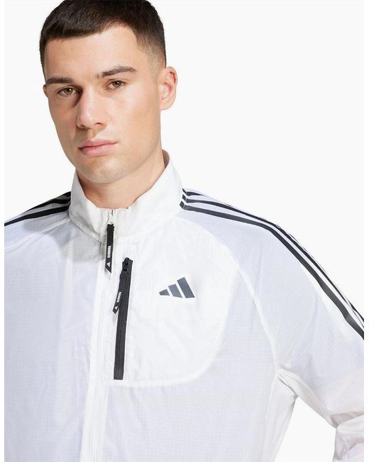 Adidas White Otr 3S Jacket for men