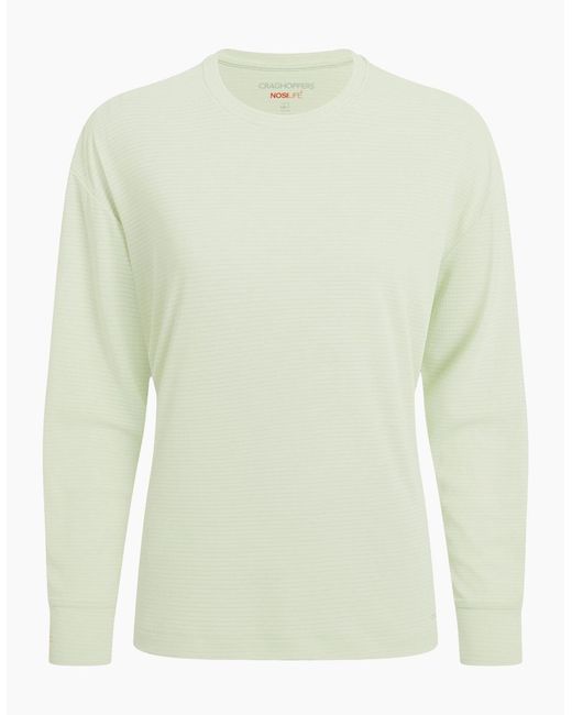 Craghoppers Green Ladies Nosilife Long-Sleeved T-Shirt