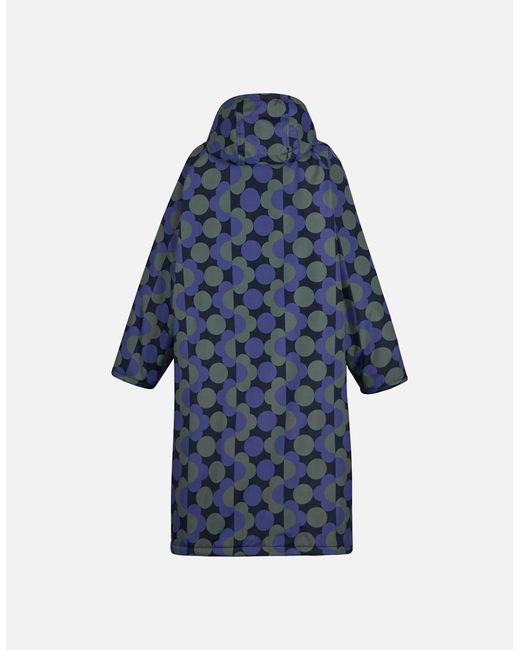 Regatta Blue Ladies Orla Kiely Polka Dot Changing Robe