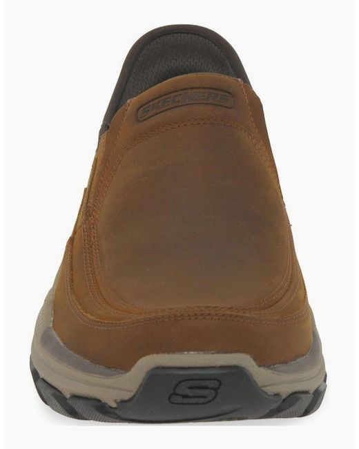 Skechers Brown Slip for men