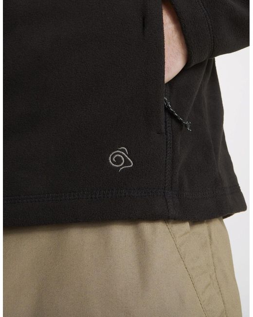 Craghoppers Black Expert Corey 200 Microfleece Jacket for men
