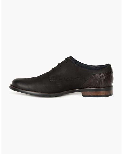 Bugatti Black Lawson Shoes for men