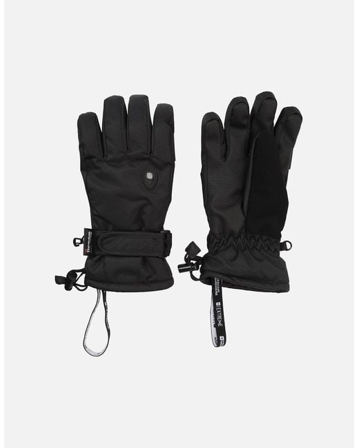 Mountain Warehouse Black Ladies Extreme Waterproof Ski Gloves