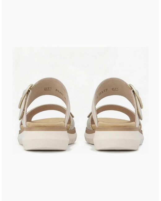 Remonte Metallic D2K57 Cross Strap Sandals