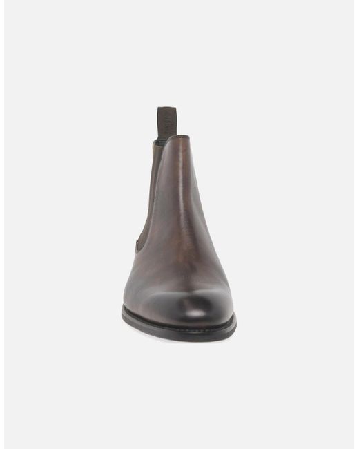 Loake Brown Wareing Chelsea Boots for men