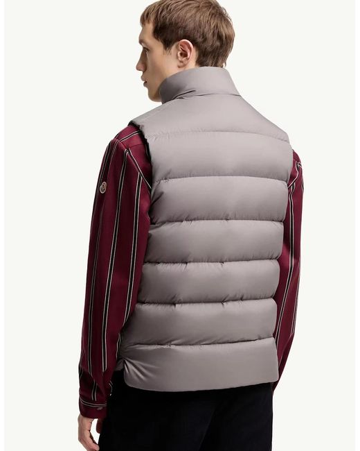 Moncler Gray Tibb Gilet for men