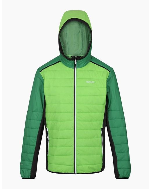 Regatta Green Trutton Ii Baffled Padded Jacket for men