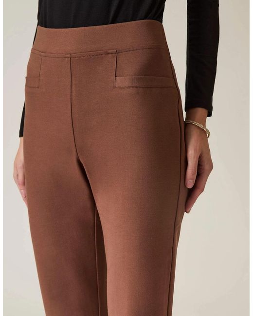 James Lakeland Brown Mocha Bootleg Trousers