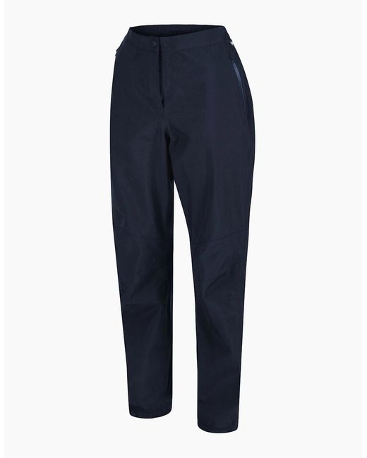 Regatta Blue Ladies Highton Walking Over Trousers