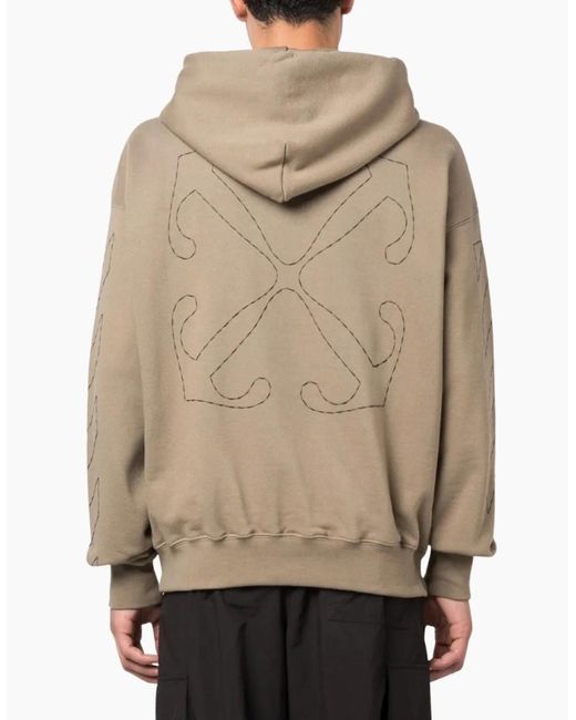 Off-White c/o Virgil Abloh Green Off Stitch Skate Hoodie