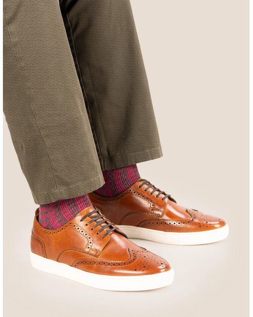 Oswin Hyde Brown Stan Cognac for men