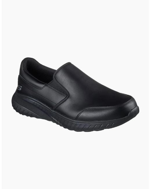Skechers Blue Work Squad Chaos for men