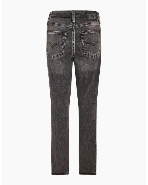 Levi's Gray Levi's 721 High Rise Skinny Jeans