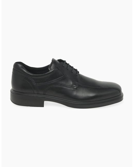 Ecco Black Helsinki 2 Tram Formal Shoes for men