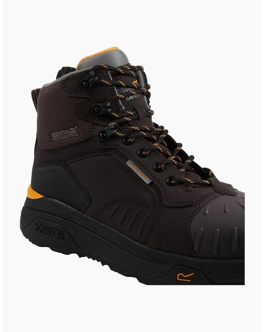 Regatta Black Professional Safety Boots for men