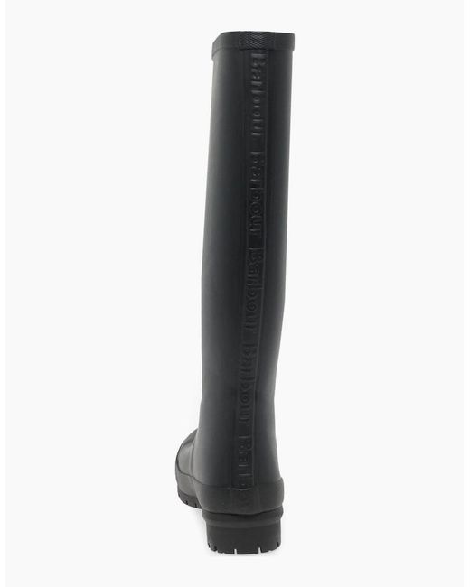 Barbour Black Abbey Wellingtons