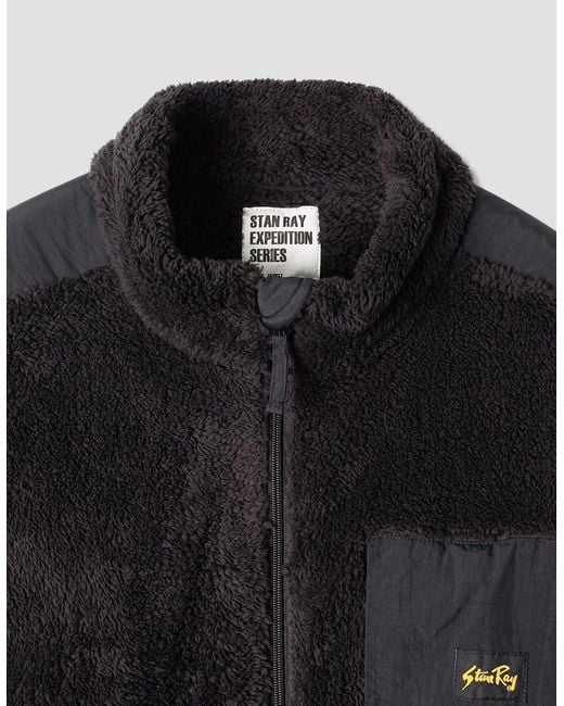 Stan Ray Black Fleece Jacket