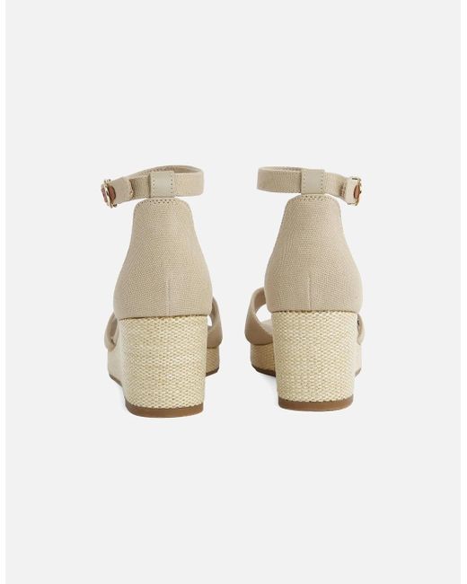 Tommy Hilfiger Metallic Criss-Cross Wedge Espadrille