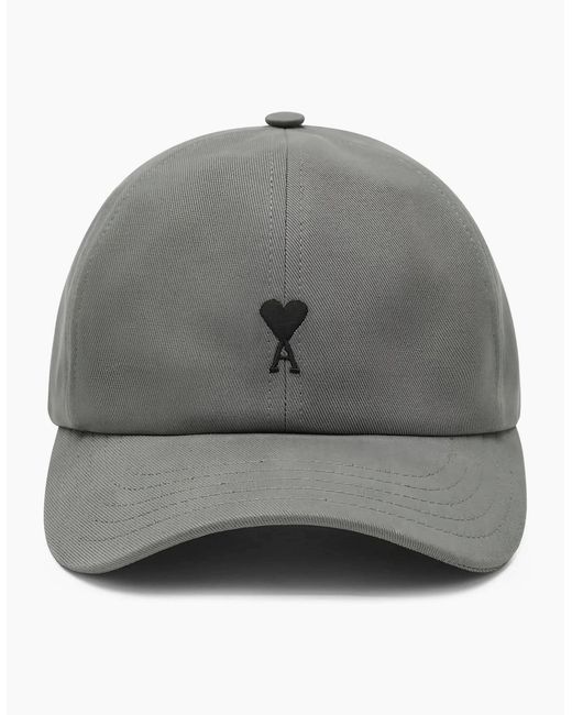 AMI Gray Adc Cotton Cap for men