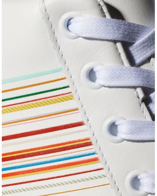 Paul Smith White Hanson Trainers 01 for men