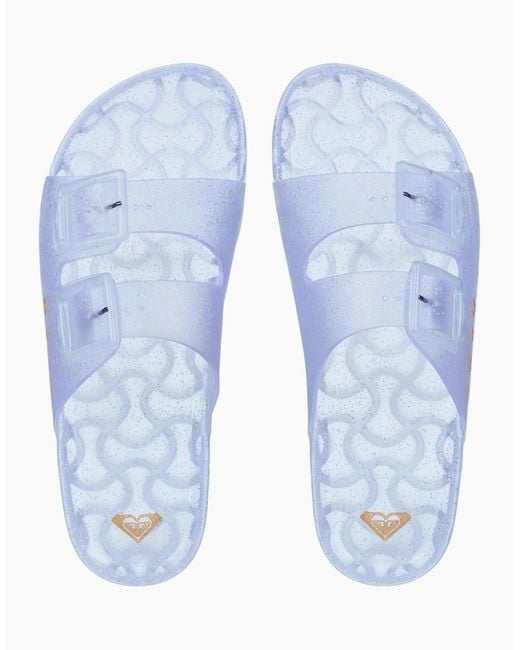 Roxy Blue Kattie Glitter Sandals