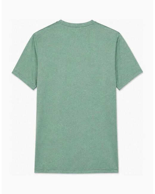 Nike Green Hyverse Dri-Fit Uv Fitness Sportswear T Shirt for men