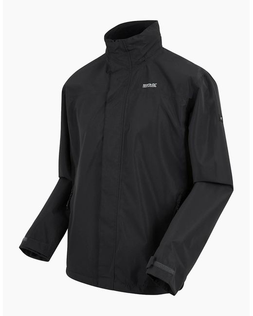 Regatta Black Matt Ii Waterproof Jacket for men