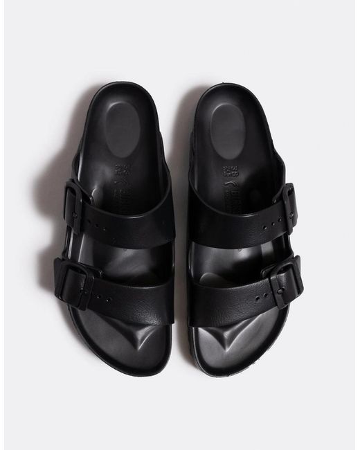 Birkenstock Arizona Black Eva Slides for men