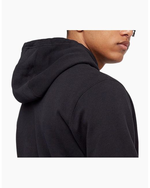 Nike Blue Hoodie Soft Fleece Sportswear Pullover Hoody Hybrid Hooded Sweatshirts for men