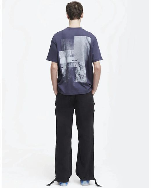 A_COLD_WALL* Blue Brutalist T-Shirt for men