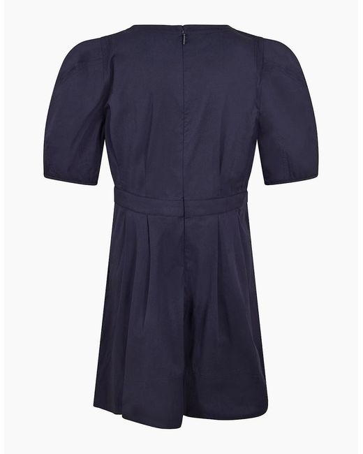 Ted Baker Blue V Neck Md Ld99