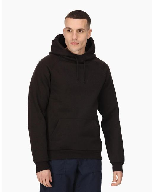 Regatta Black Professional Overhead Hoodie for men