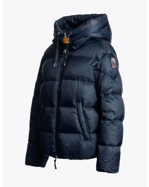 Parajumpers Blue Tilly Hooded Down Jacket