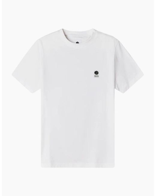 Pretty Green White Sinclair Ss T-Shirt for men