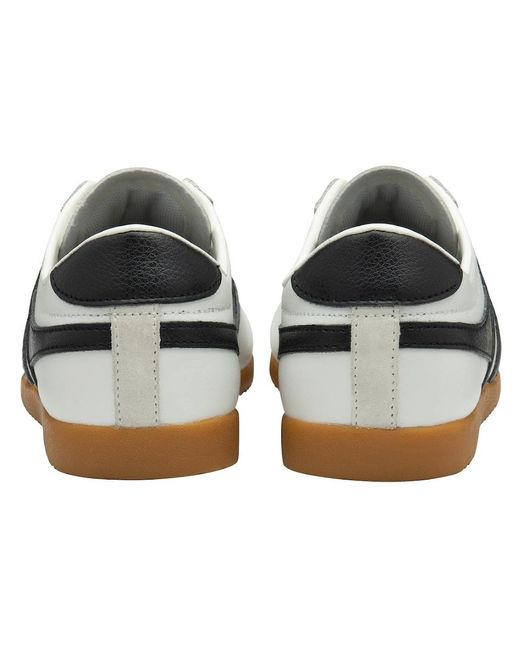 Gola White Bullet Leather Trainers