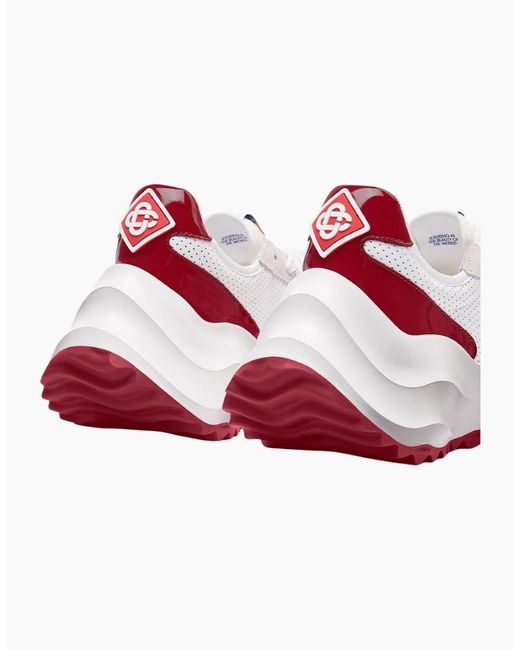Casablanca White Atlantis Sneaker Detail Shoes for men