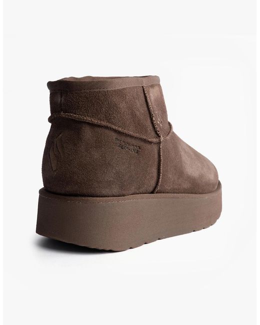 Skechers Brown 169143/Choc Keep Cozy Boots Chocolate