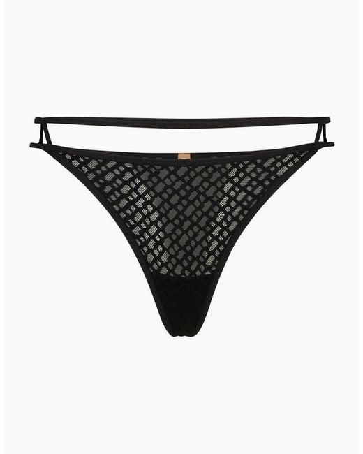 Boss Black Luxe B-Lace Thong
