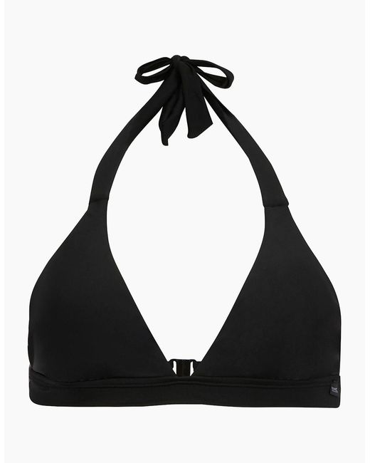 Regatta Black Ladies Lovina Plain Halter Neck Bikini Top