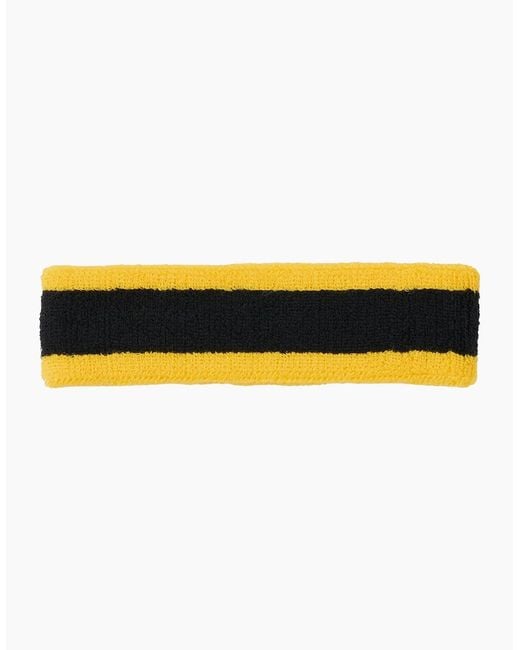 Nike Yellow Classic Swoosh Headband for men