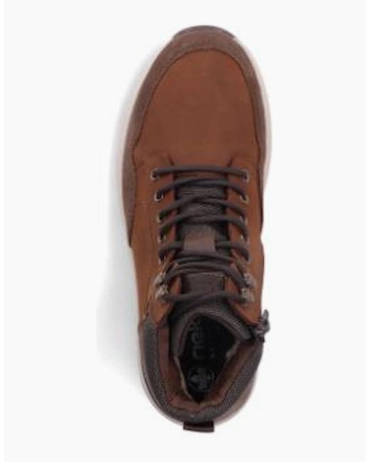 Rieker Brown Tex Boots 11530-24 for men