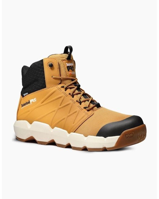 Timberland Natural Pro Morphix 6 Inch Safety Boots Tan for men