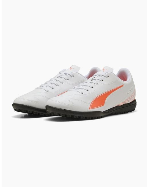 PUMA White Vitoria Ii Tt Astro Turf Football Boots for men
